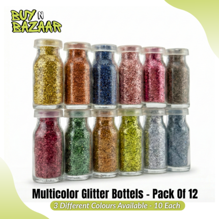 Glitter Bottles 10 ml – Multicolor Sparkle Glitter