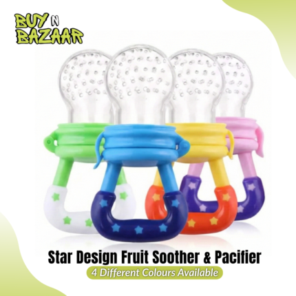 Baby Fruit Pacifier for Babies 3–24 Months – Silicone