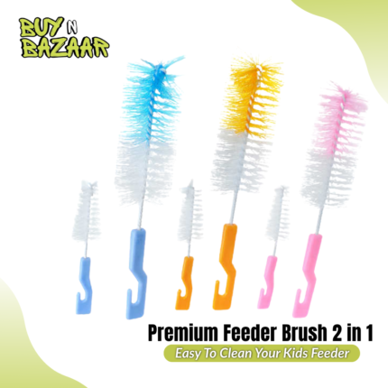 Feeder Cleaning Brushes Multi-Color 2-in-1 – Cleaning Brush
