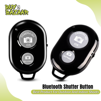Wireless Bluetooth Selfie Shutter Remote – Camera Clicker