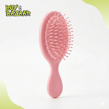 Portable Mini Hair Brush for Kids – Soft Bristle