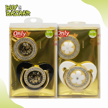 Only Baby Silicone Pacifier with Chain – FZ-400PVC BPA-Free
