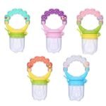 Baby Fruit Feeder Bundle with Silicone Spoon Bottle – BPA Free Feeding Set - Image 6
