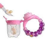 Baby Fruit Feeder Bundle with Silicone Spoon Bottle – BPA Free Feeding Set - Image 5