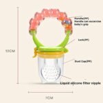 Baby Fruit Feeder Bundle with Silicone Spoon Bottle – BPA Free Feeding Set - Image 8