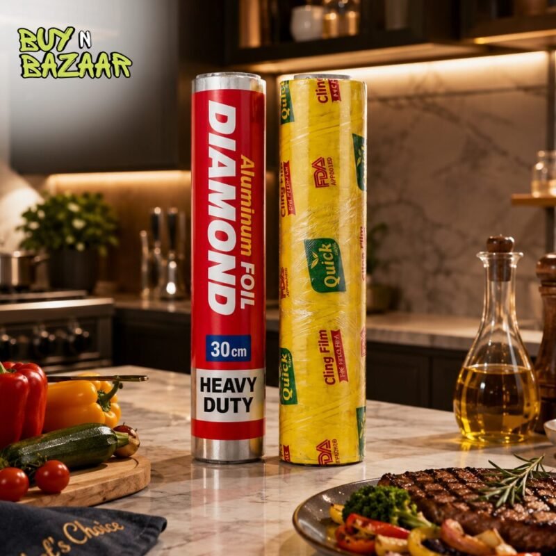 Aluminium Foil and Cling Film Bundle