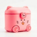 Pink Baby Sipper Bundle with Storage Box – Cute Baby Feeding Set - Image 4